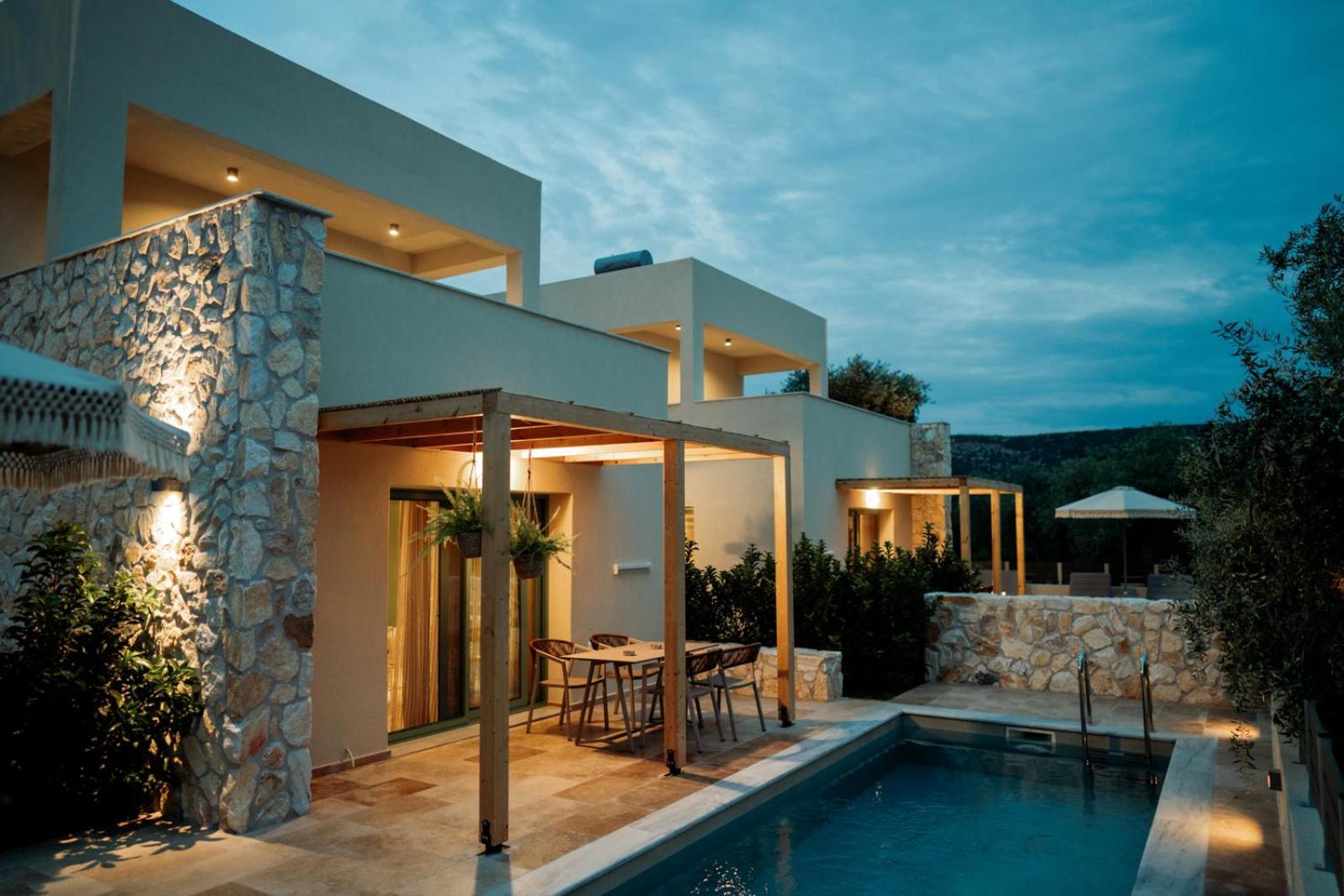 Magnolia Villas Potos Thassos Bagian luar foto