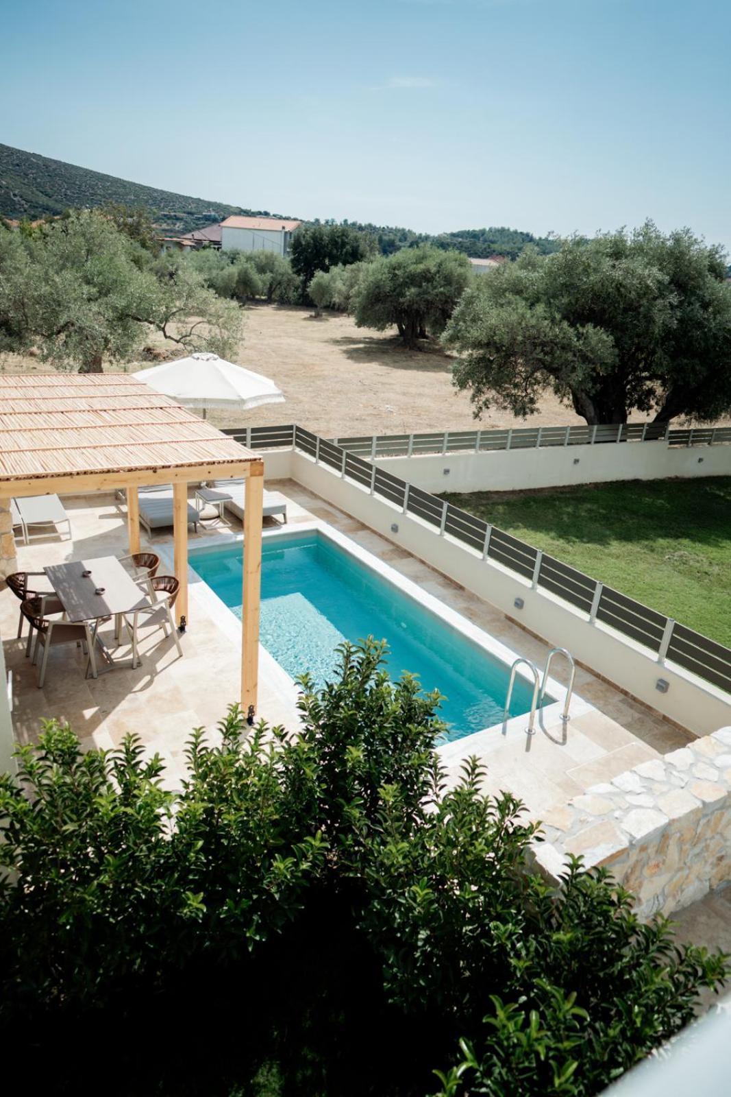 Magnolia Villas Potos Thassos Bagian luar foto