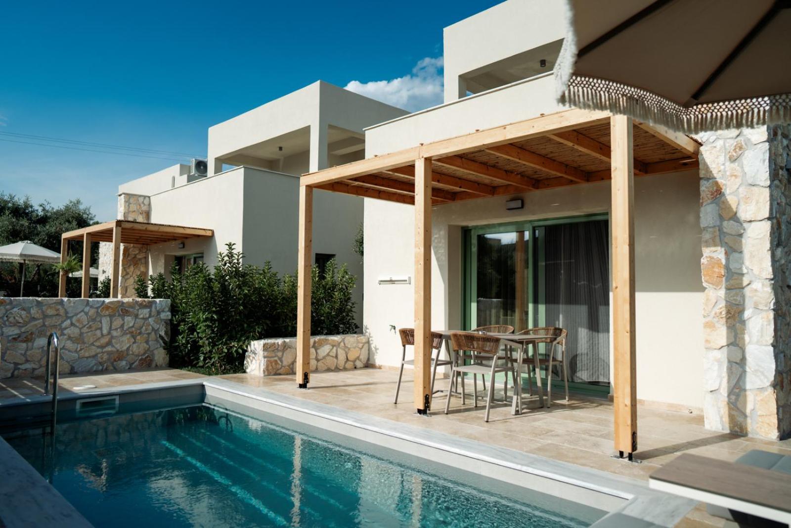 Magnolia Villas Potos Thassos Bagian luar foto