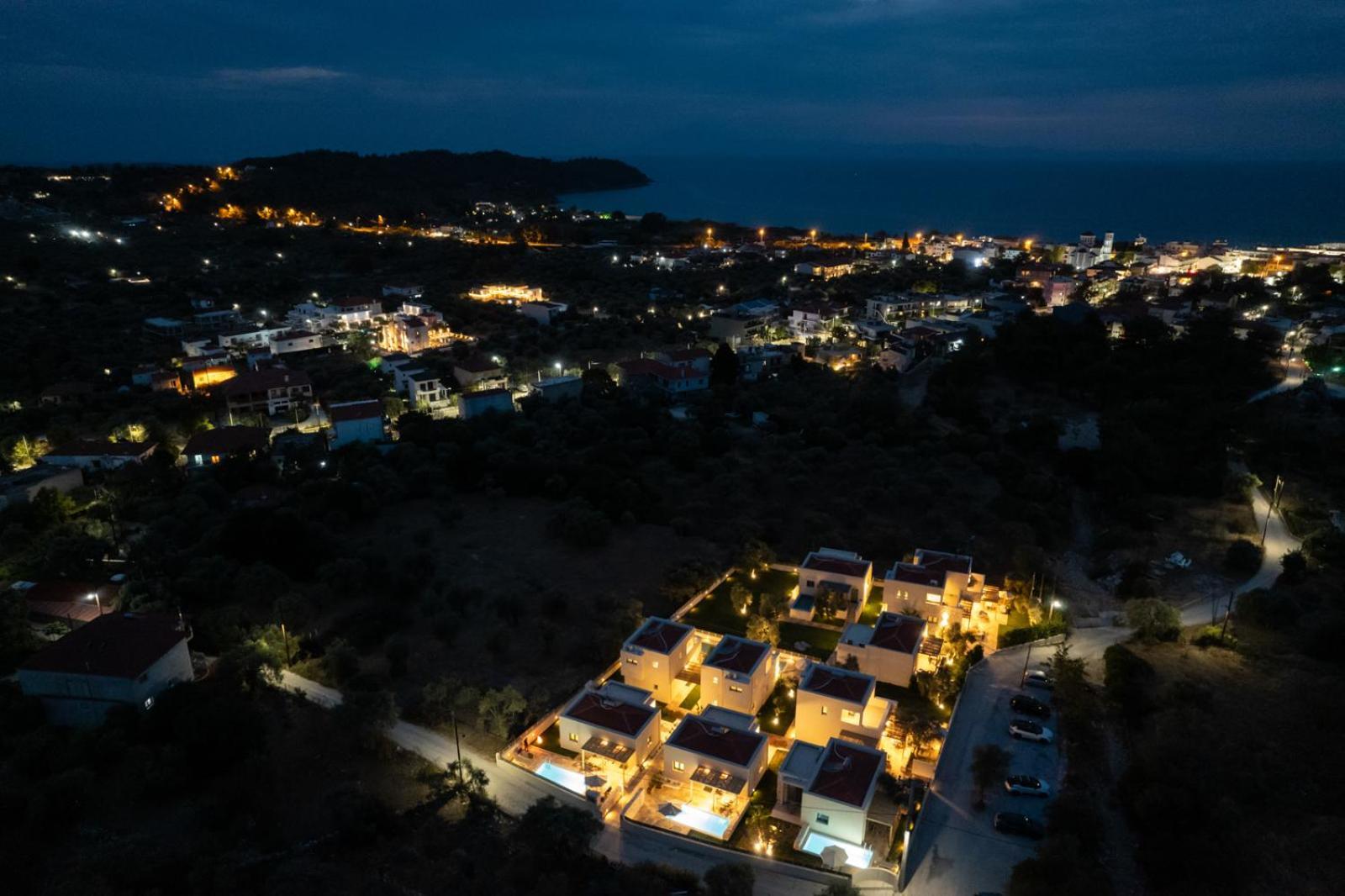 Magnolia Villas Potos Thassos Bagian luar foto